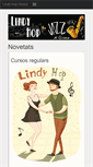 Mobile Screenshot of lindyhop.jazzdegirona.com