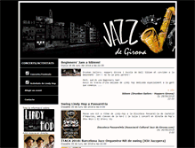 Tablet Screenshot of jazzdegirona.com